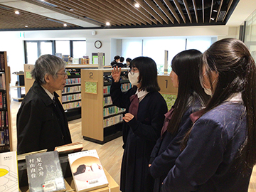 講演会での写真